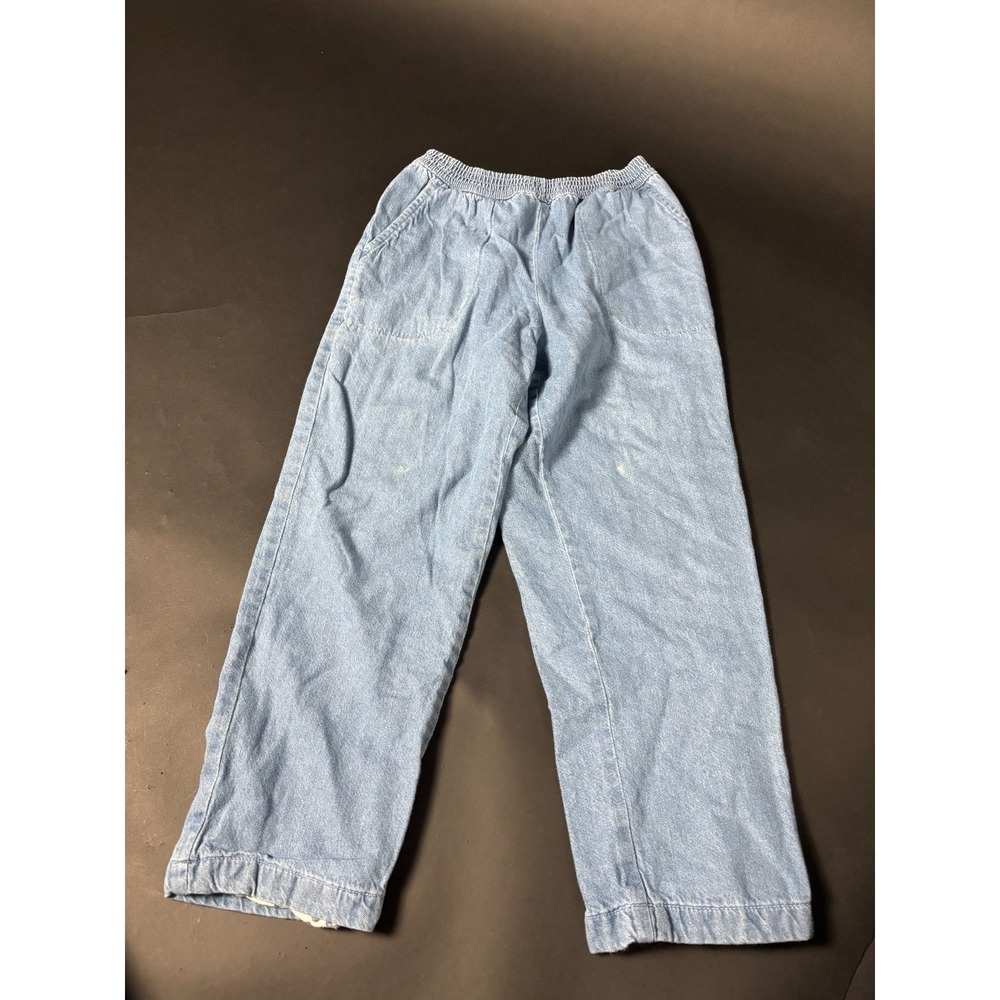 VTG NWT American Sweetheart Women 10P Denim Pants Blue Cotton Lined Made USA